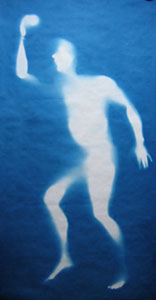 Cyanotype:  Chi Ball