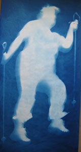 Cyanotype: Walking